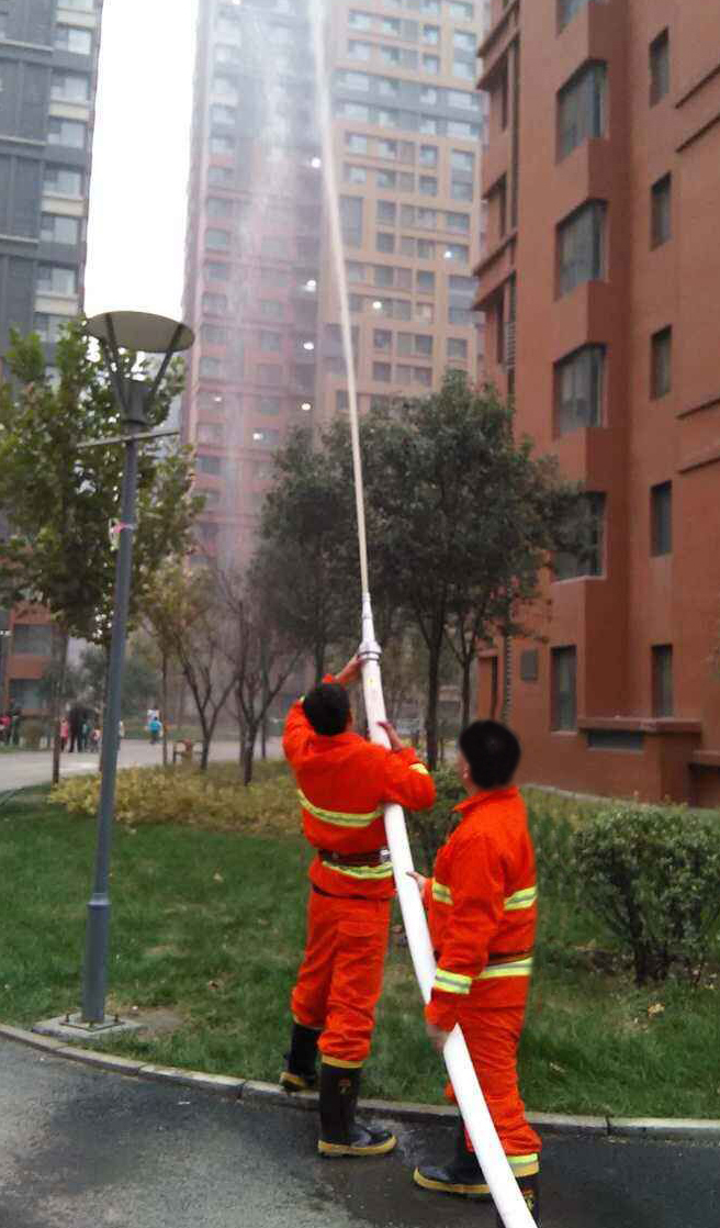 济南市振邦保安服务有限责任公司天桥分公司消防演习图片3